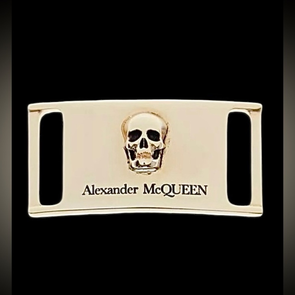 Alexander McQueen Gold Skull Buckle - Picture 5 of 9